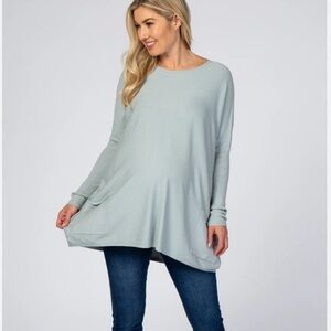 Cupio Curvy Mint Flowy Blouse Size 1X